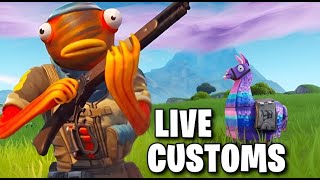 Live Fortnite Customs New Update [upl. by Irfan]