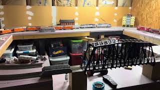 O scale garage layout [upl. by Zedecrem]