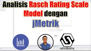 Analisis Rasch Rating Scale Model dengan jmetrik [upl. by Donal]