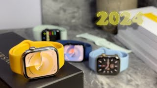 Spring 2024 Apple Watch SPORT LOOPS amp SPORT BANDS Sunshine Light Blue Soft Mint Ocean Blue [upl. by Ateloiv]