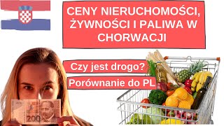 CENY W CHORWACJI  jaki jest koszt życia w porównaniu do Polski❓ [upl. by Libbie200]