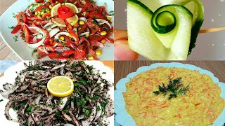 Favoriniz Olacak 4 Harika Salata Tarifi👌 Salata Tarifleri hacereli [upl. by Sabsay577]