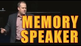 Memory Speaker Ron White Memorizing 80 names [upl. by Ylnevaeh]