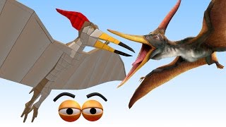 CUBE BUILDER for KIDS HD  Build a Pteranodon Dinosaur for Children  AApV [upl. by Funda]