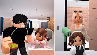 Nuestra Rutina Por La Mañana En La Nueva Casa 🧑‍🧑‍🧒‍🧒Roblox [upl. by Odrareg]