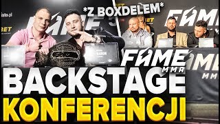 WYJAZD Z BOXDELEM NA KONFERENCJE FAME MMA 5 DYMY GODLEWSKA VS EWELONA [upl. by Enomar]