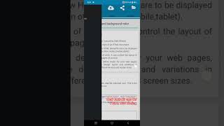 Best Android app for HTML CSS coding  html css viralvideo ytshorts [upl. by Viddah456]