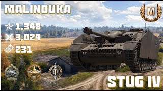 World of Tanks StuG IV  8 Kills 3K Damage [upl. by Samtsirhc]