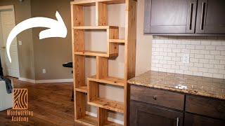 Making a Bookshelf with Cheap Lumber [upl. by Harwilll]