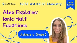 Ionic Half Equations EASY Explanation  GCSE amp IGCSE Chemistry Revision 2024 [upl. by Kleiman]