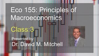 Eco 155 Principles of Macroeconomics Class 3 [upl. by Lika]