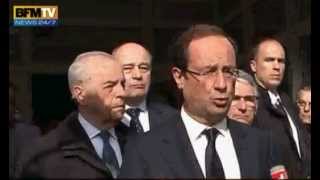 Attentat de Toulouse François Hollande appelle à lUnité nationale [upl. by Dela]