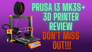 Prusa i3 MK3S 3D Printer Review [upl. by Yditsahc]