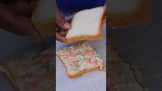 Easy Vegetable Sandwich  Shajiyum ummayum shorts short shortsvideoviral shortsvideo [upl. by Sarid]