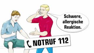 Allergie Anaphylaxie erkennen und handeln [upl. by Eizzo568]