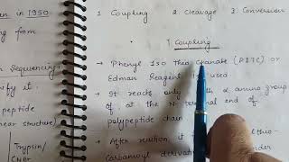 Edman Degradation Method of Protein Sequencing [upl. by Nagey]