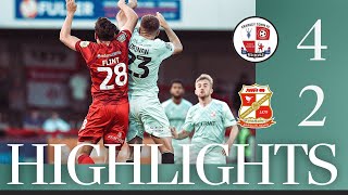 Match Highlights Crawley Town vs Swindon Town [upl. by Michey203]