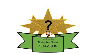 202324 9Owner Battle of the Hockey Pool Guides  Champion [upl. by Shields370]