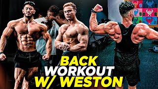 DETAILED INTENSE BACK WORKOUT W WESTON GARLAND [upl. by Stephanus222]