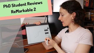 PhD Student Reviews ReMarkable 2 [upl. by Flan]