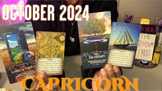 CAPRICORN♑️ New Cycles Commence Dont Give upCapricorn October 2024 Tarot [upl. by Acinnad]