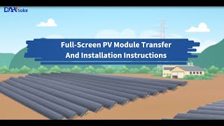 FullScreen PV Module transfer and installation instructions [upl. by Irrek875]