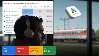 Train New Booking Lead Call With  Google Ads In 2024  With Pay Per Call Experts [upl. by Chipman]