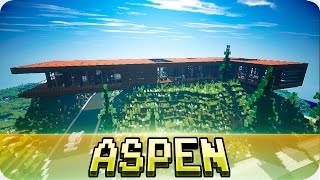 Minecraft  Modern quotAspenquot Conceptual House w Download [upl. by Trefler787]