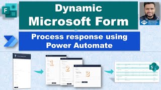 Create Dynamic Microsoft Form and Process Response using Power Automate [upl. by Akamahs]