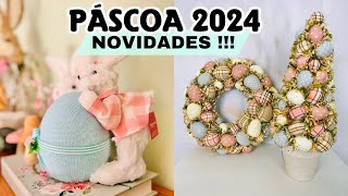 PÁSCOA 2024 MUITAS NOVIDADES COLEÇÃO NOVA DECORA MAIS pascoa2024 [upl. by Arimat]