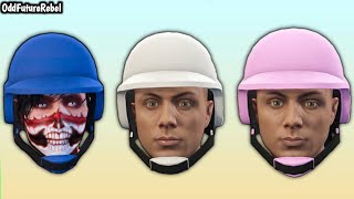 UPDATED WAY TO GET COLORED BULLETPROOF HELMETS ON ANY SAVED OUTFIT GLITCH GTA 5 ONLINE [upl. by Galer]