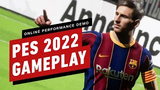 PES 2022 Online Performance Test Demo Gameplay [upl. by Mechling]