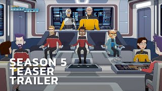 Official Teaser Trailer  Star Trek Lower Decks  Season 5  StarTrekcom [upl. by Skiba]