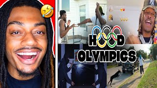 RDCworld1 HOOD OLYMPICS 2024 REACTION🤣 THEY CANT BE SERIOUS [upl. by Chery4]