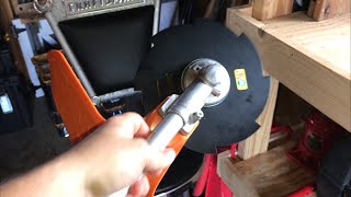 How To Install a Brush Cutter Blade on a STIHL Trimmer Head [upl. by Mongeau35]