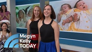 Conjoined Twin Sisters Tell Their Story ‘Being By Her … It’s So Calming  Megyn Kelly TODAY [upl. by Dupre347]