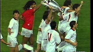 Coppa Campioni UEFA Champions League 19891990 MilanBenfica 2351990 [upl. by Hevak]