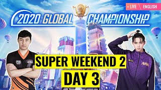 EN PMGC 2020 League SW2D3  Qualcomm  PUBG MOBILE Global Championship  Super Weekend 2 Day 3 [upl. by Keldon]