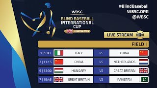 WBSC Blind Baseball International Cup 2024  Field I [upl. by Onivag921]