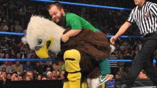 SmackDown Hornswoggle vs The Soaring Eagle [upl. by Lenad818]