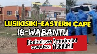 Senyukele ku18 Isibalo Sabomndeni owodwa ababulewe eEastern Cape eLusikisiki [upl. by Llerrut558]