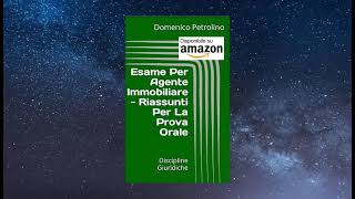 IL CONTRATTO  ESAME PER AGENTE IMMOBILIARE RIASSUNTI [upl. by Sallad147]