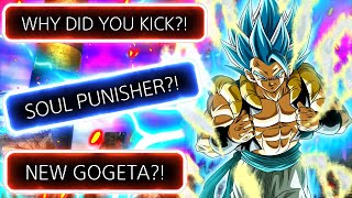 Hes Mad Because I Kicked Him So I Used The NEW Super Saiyan Blue Gogeta And Soul Punished Him [upl. by Yednil331]