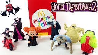 McLanche Feliz Set 2015 Hotel Transilvânia 2 coleção McDonalds [upl. by Yasmar]