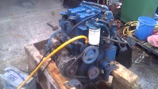 24hp Arona  Lombardini Twin Cylinder Marine Diesel Engine [upl. by Ahouh]