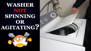 Kenmore Washer Not Spinning  How to Troubleshoot and Repair [upl. by Ailaro]