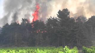 INCENDIE LAURE MINERVOIS [upl. by Ahteres73]