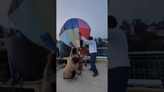 Flying High Colourful Fanush On Viswakarma Puja 2024reels viralvideo blog fanushflying [upl. by Elletnuahs]