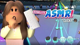 ROBLOX RoBeats KEYBOARD ASMR [upl. by Annatnas]