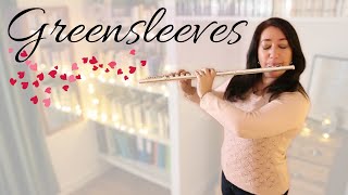 Greensleeves flute cover  free sheet music [upl. by Irahcaz]